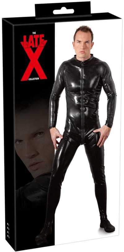 Men's Latex Jumpsuit S