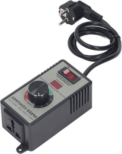 Digitale Snelheidscontroller voor Elektrische Motoren, 4000W, EU Plug 220-240V, Geschikt voor Ventilatoren en Afzuigsystemen