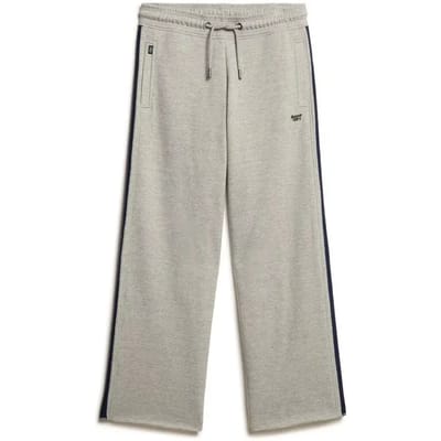 Superdry - Essential joggingbroek met rechte pijpen en logo - Dames - Broeken
