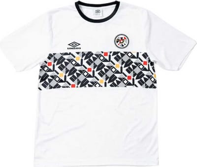 Umbro Germany Chest Panel World Cup 2022 T-shirt Met Korte Mouwen Veelkleurig S