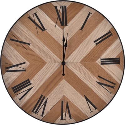 Wandklok 385x385mm mdf