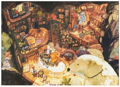 Robotime Tree House Tale - Rolife Joy Piece Jigsaw Puzzle Series - PT010 - Legpuzzel - Puzzel - Cadeautip