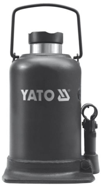 Yato Hydraulische potkrik - 30T - Voetplaat grootte: 186x174 mm - Maximale hoogte 49 cm