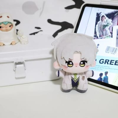 10cm Spel Tears Of Themis Luke Pearce Artem Wing Vilhelm Mini Zeester Lichaam Pluche Pop Hanger Sleutelhanger Knuffels Speelgoed Cadeau Kerst 10 cm nunu body