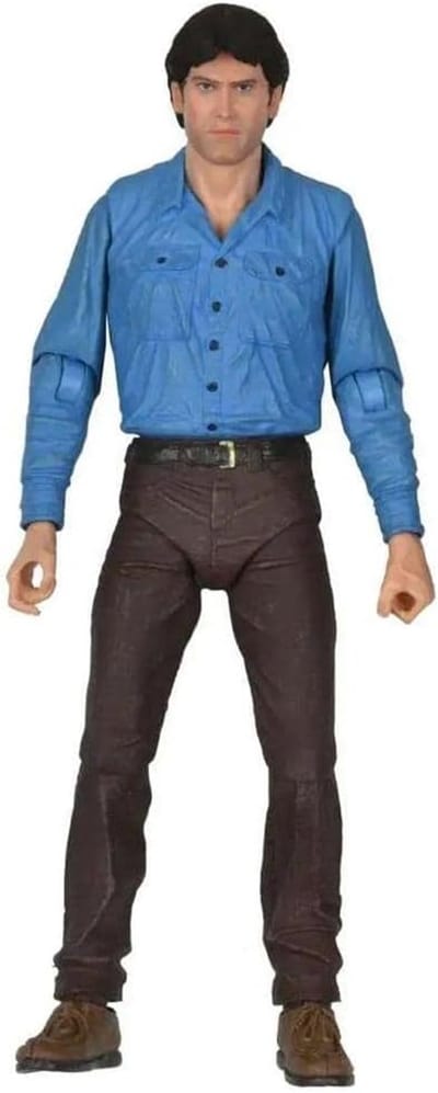 Actiefiguur Ash - Verzamelobject Horror - Fantasierijk Spel - 40ste Jubileum Editie - 18 cm Schaal - Rood Zwart Blauw