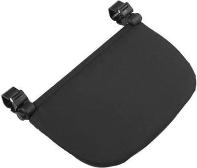 Verlengde Voetsteun voor Babywandelwagen - Universele Accessoire voor Comfort en Ondersteuning - Zwart, 32 x 21 x 5 cm
