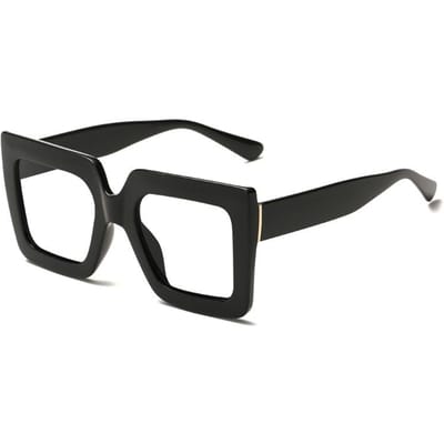 Monture de lunettes dégradée mode pour femmes Carré Vintage Rétro Lunettes Anti Lumière Bleue Lunettes Optiques Montures Simples Féminines