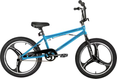 BMX-fiets – Voor jongens en meisjes van 5-12 jaar – 360 graden rotor Freestyle, 4 haringen, Single Speed – Blauw, 51 cm