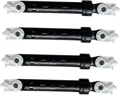 Wasmachine Schokdempers - Wasmachine Dempers - Stiller Wassen - Superieure Schokabsorptie - 4 Stuks - Zwart