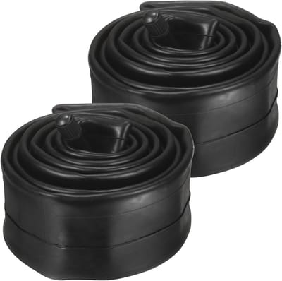 Fiets Binnenbanden - Rubberen Buis - Soepele Rit - Verdikt Contactoppervlak - 2 stuks 22 inch - Zwart