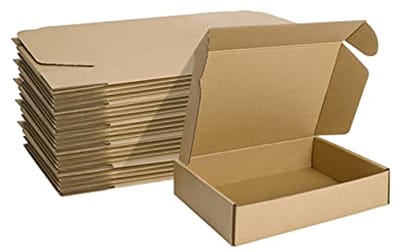 9x6x2 Inches Verzenddozen - Pack van 25, Kleine Golfkarton Dozen voor Verpakking en Verzending