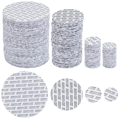 Dailygoods- Deksels Set van 4 - Schuimrubber - Afdichtingen 18/20/45/70 mm - Geschikt voor Flessen - Ronde Vorm - Verbeterde Afdichting