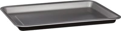 5Five Koek/taart bakken bakvorm/bakgerei/plaat Backery Pro - metaal - anti-aanbak laag - zwart - 39 x 30 x 2.4 cm