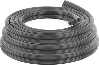 Biesband van rubber voor installatie en reparatie, 30 meter, 4 mm diameter, ideaal voor muggengaas en insectenwering