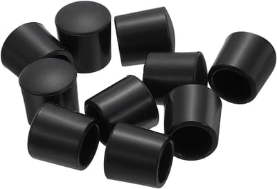 Deurstopper Rubber - Deur buffer - Bescherming Deur - Schokabsorberend - 9mm Binnendiameter - Zwart