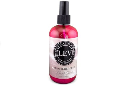LEV Stencil Remover - Bubblegum 250ml | Tattoo Transfer Gel remover | Stencil Stuff | Stencil Crème | Tattoo Stencil Papier Sheets | Tatoeage Transfer | Overtrek Papier Tekenen | Thermisch Carbon | Tattoo Ink DesignBuf