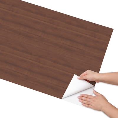 Coloray Meubel Wrap Folie - Bruin Meubelfolie - 65x130 cm - Wrapfolie Keuken Houtstructuur - Decoratiefolie - Rustiek Meubelfolie - Meubel Wrap Folie - Woonkamer decoratie - Texturen