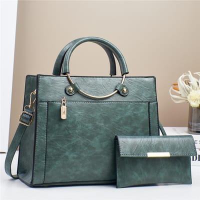 Nieuwe Patchwork Moeder-en-kindtas  Modieuze Handtas  Veelzijdige Trendy Schoudertas met Grote Capaciteit  en Elegante Crossbodytas . gray