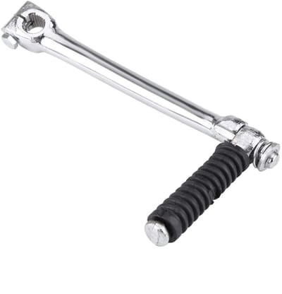 Allecto - RVS Start Lever - Geschikt voor Pit Bike - Duurzaam materiaal - Modern design - Verbeterde prestaties - Geschikt voor SSR SDG CRF50 - Kle..