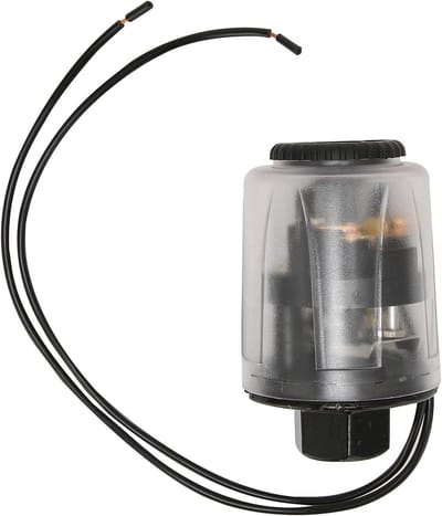 Waterdrukschakelaar - Pomp Regelaar - Automatische Pomp - Zinklegering Bodem - 3/8in Schroefdraad - Zwart