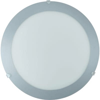 EGLO MARS 1 wandarmatuur/plafonniÃ¨re, wit, zilver