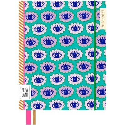 Pepa Lani A5 Schoolagenda 2026-2027 Eyes