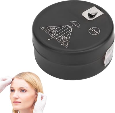 Professionele Pre-Ink Draad voor Oogbrow Mapping, Microblading Tag Koord, Ideaal voor Schoonheidssalons en Make-up Toepassingen - 20 Meter Lang (Wit)