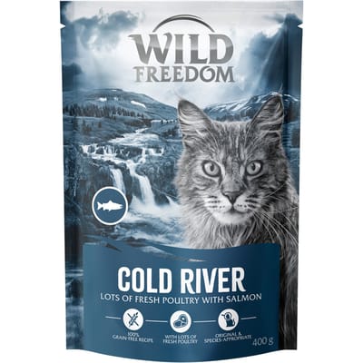 Wild Freedom Adult "Cold River" met zalm - graanvrij recept - 400 g