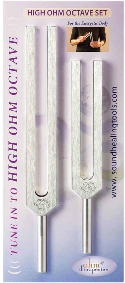 Stemvorkset High Ohm Octave, set van 2 stuks (272,2 Hz + 544,4 Hz)