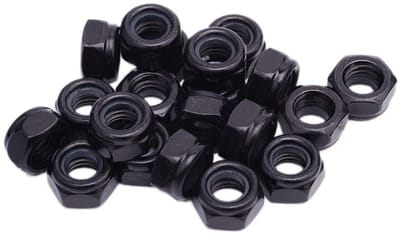 Veilige Hexagon Moeren van Koolstofstaal - Set van 10 Stuks M6 voor Diverse Toepassingen