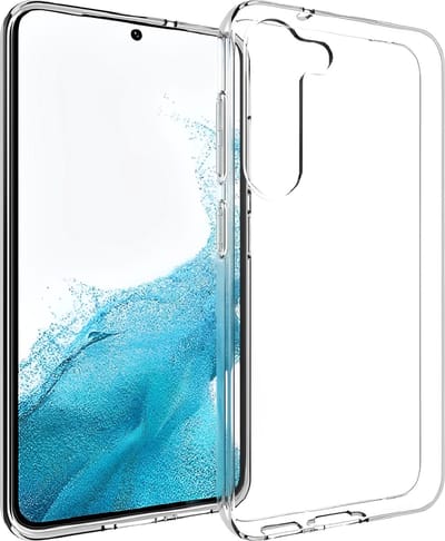 Siliconen Back Cover hoesje geschikt voor Samsung Galaxy S23 | TPU Case Backcover Beschermhoes | Transparant