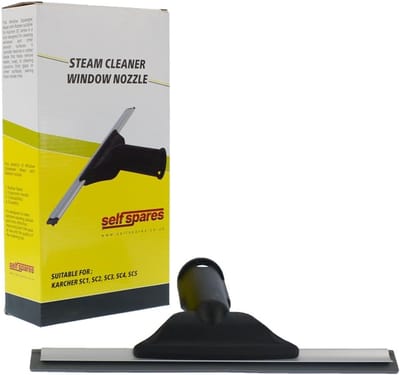 Raamwisser Mondstuk - Stoomreiniger Opzetstuk - Glas Reinigen - Streeploos Resultaat - 80 Gram