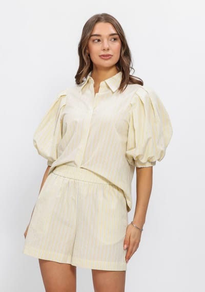 Notre-V Nv-hinka Dames - Jurken - Butter yellow - Maat XS