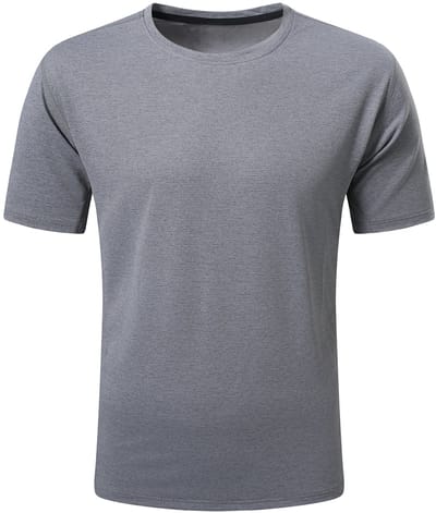 YOUTHUP Heren Casual Sport Korte Mouw T-Shirt - Koel Ademend - S