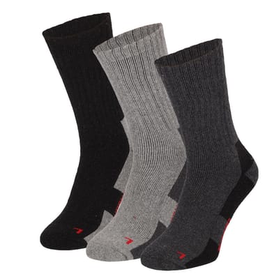 Apollo (Sports) - Wandelsokken Unisex - Maat 39/42 - Multi Grijs - Thermo wandelsokken - Naadloos