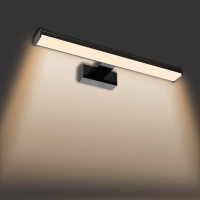 NAIZY Spiegellamp Badkamer 40cm Brede Spiegelverlichting 10W Warm Witte LED Spiegelkastverlichting Waterdichte Wandlamp Kastlamp Badkamerlamp J04