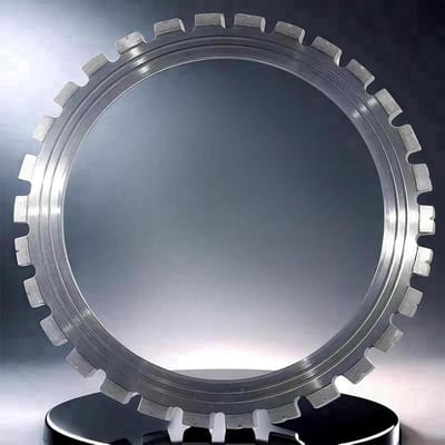 Cirkelzaagblad - Betonzaagblad - Hard Materiaal Zagen - Verdikt Diamant Materiaal - 406 cm - Grijs