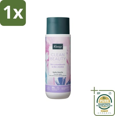 1 x Kneipp - Douchegel - Clean Beauty - Lotus & Jojoba - 200 ml- Douchegel - Natuurlijke Douchegel - Biologische Douchegel - Lotus Douchegel - Jojoba Douchegel