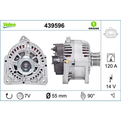 Driefasige generator VALEO 439596