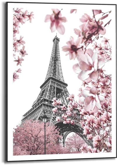 Schilderij Spring in Paris - 70 x 50 - Hout - REINDERS