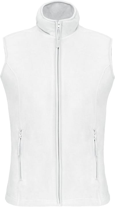 Kariban Bodywarmer van microfleece dames K906 - White - XS
