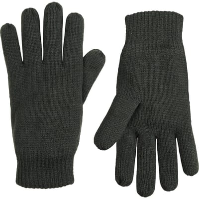 Petrol Industries - Heren Gebreide Handschoenen Drive - Zwart