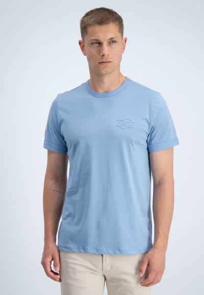 Gabbiano T-shirt Backprint Jersey Silky Finish Allure Blue (1566116 Zan - 224)