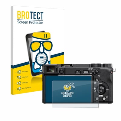 BROTECT - Screenprotector voor Sony Alpha 6400 / 6400A - Folie Beschermfolie Beschermglas matte