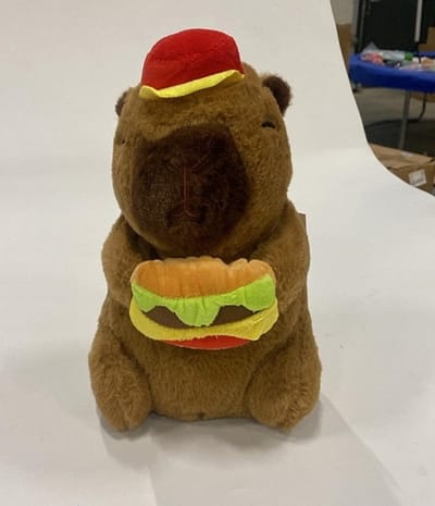 Klikkopers® - Capibara Knuffel 20 cm – Zachte Capybara Pluche Knuffel – Schattig Knuffeldier Speelgoed Cadeau voor Kinderen