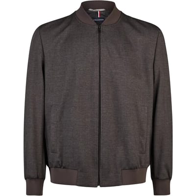 Tweedelton bomber Hechter Modern Fit