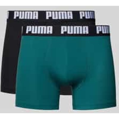 Heren effen boxershorts van biologisch geteelde katoen - Emerald Ice - Black - L - 2 paar (2 paar)