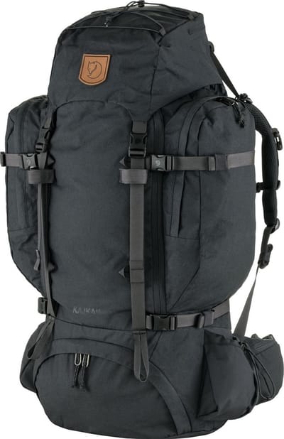 Fjällräven Trekkingrugzak Rugzak Singi Kajka 65 S / M Backpack Coal Black Zwart