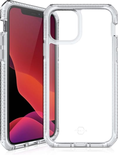 ITSKINS 3M Supreme Clear case - voor Apple iPhone 12 Mini - Transparant/Wit