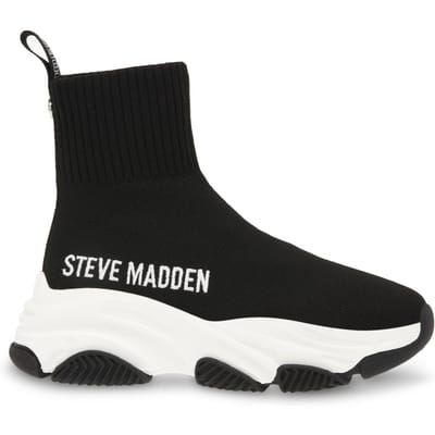 Steve Madden Jprodigy Sneakers Black/white Größe: 32 | Schuhe Outlet | Unisex | Schwarz